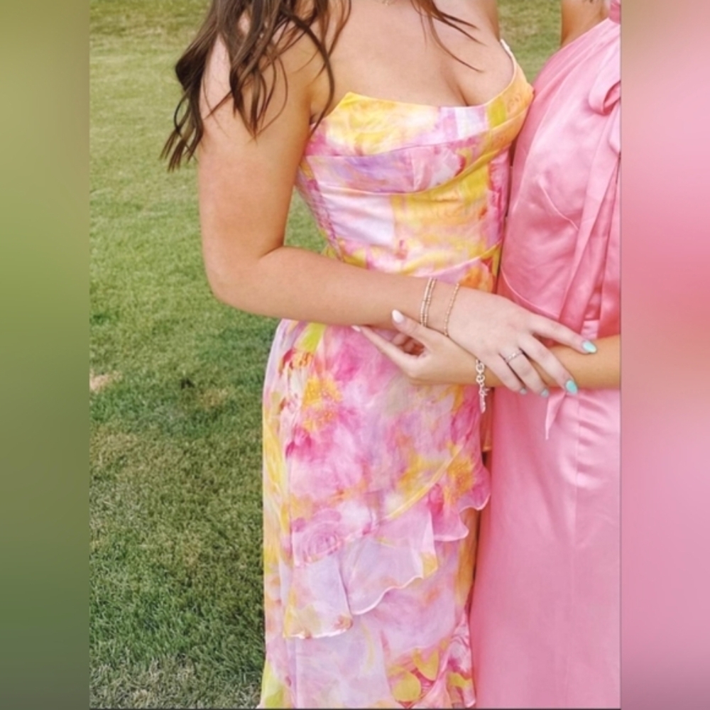 Amanda Uprichard Magnolia Maxi Dress 🌺 — Size Large | NWT - Picture 10 of 16